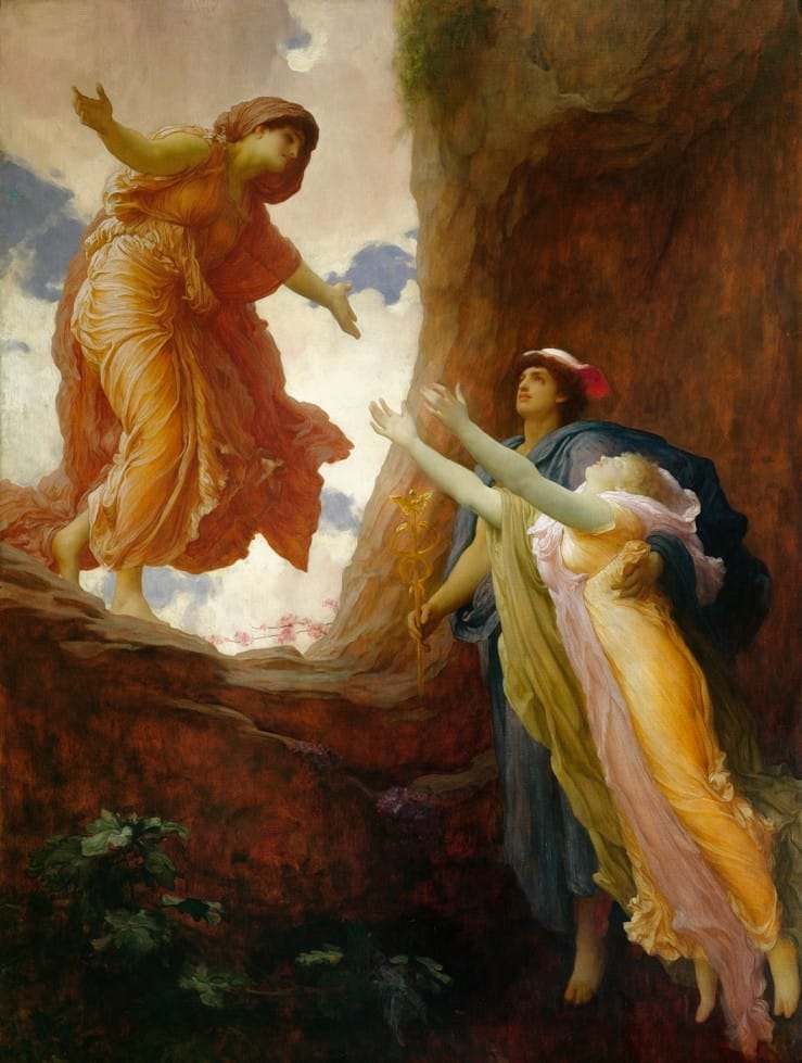 The Return of Persephone (1891), displayed at the Leeds Art Gallery (14).