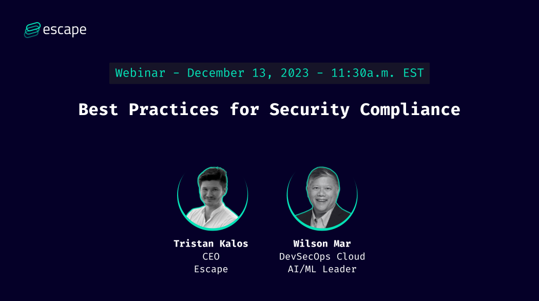 Webinar: Best Practices for Security Compliance
