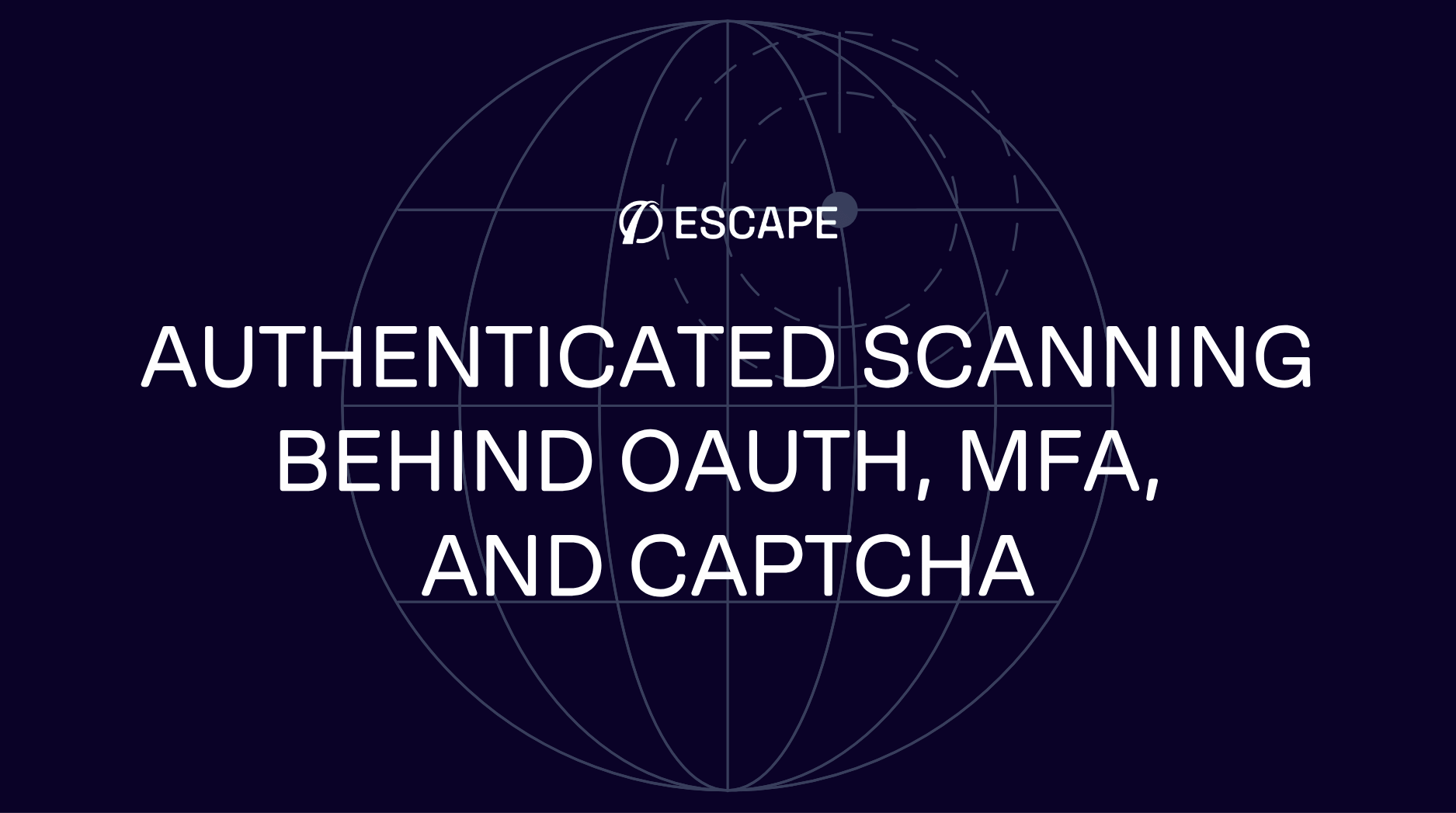 Authenticated scanning behind OAuth, MFA, and CAPTCHA
