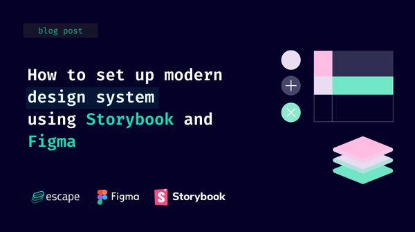 How to set up modern design system using Storybook and Figma