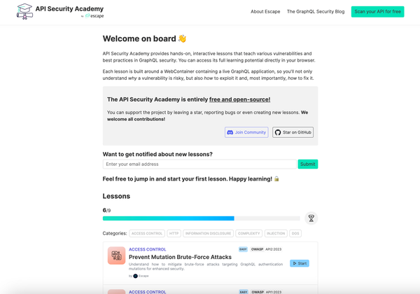API Security Academy – Master GraphQL API vulnerabilities