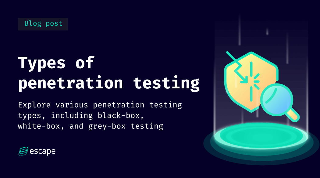 Different types of penetration testing