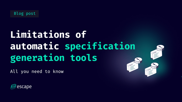 Limitations of current automatic specification generation tools
