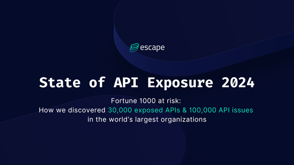 Fortune 1000 at risk: How we discovered 30k exposed APIs & 100k API vulnerabilities in the world’s largest organizations