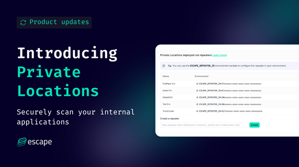 Introducing Private Locations: Securely Scan Your Internal Applications