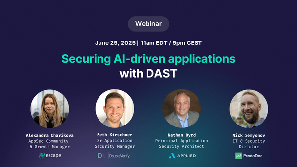 [Webinar] Securing AI-driven applications with DAST