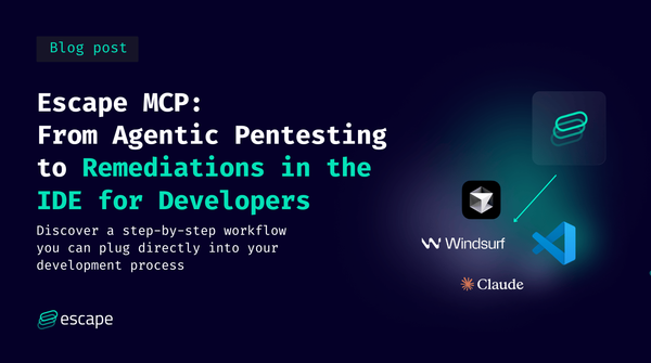 Fixing Vulnerabilities Directly in your IDE with Escape MCP