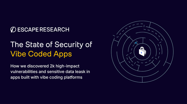Methodology: How we discovered over 2k high-impact vulnerabilities in apps built with vibe coding platforms