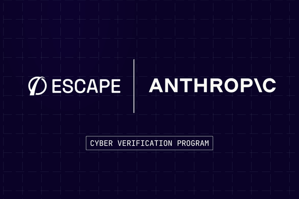 Escape joins Anthropic’s Cyber Verification Program to advance AI-powered offensive security