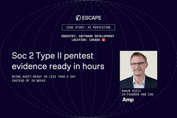 How Amp got its SOC 2 type II pentest evidence in hours