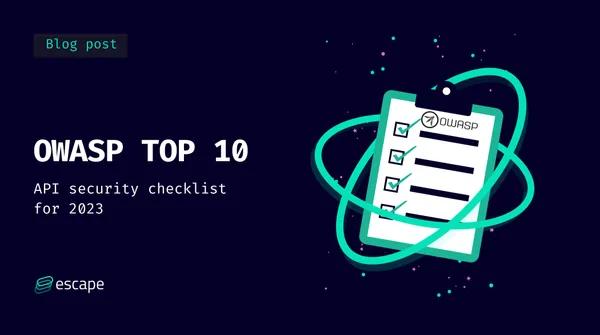 OWASP API Security TOP 10 2023: API security checklist