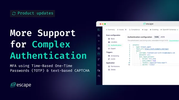 More Support for Complex Authentication Flows: TOTP MFA and Text-Based CAPTCHA