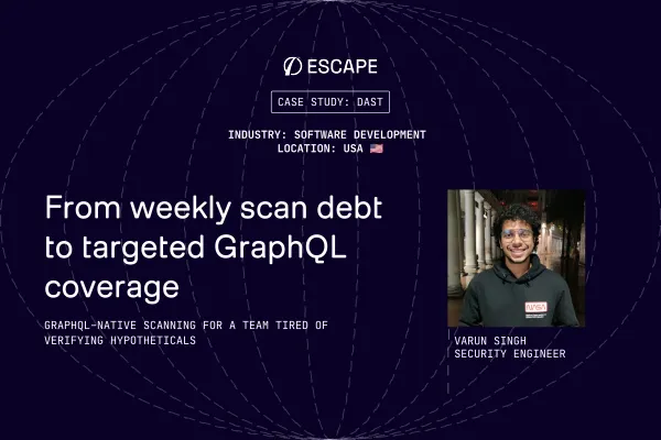 How Escape DAST helped Sigma Computing achieve complete GraphQL API endpoint coverage