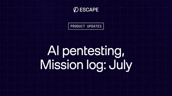 AI pentesting, Mission log: July