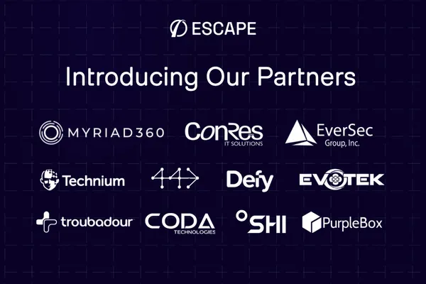 Escape's Channel Partners: ConRes, Myriad360, EverSec, Technium, and more