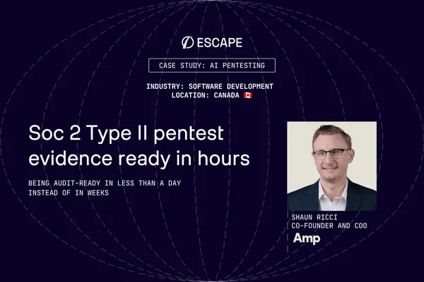 How Amp got its SOC 2 type II pentest evidence in hours