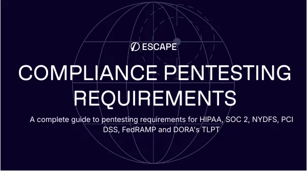 Compliance penetration testing requirements, by framework